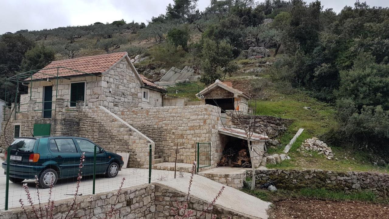 Secluded Holiday House Postira, Brac - 17571 Villa Exterior photo